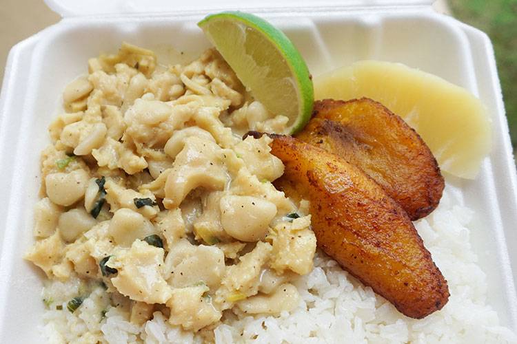 Caymanian plate of food